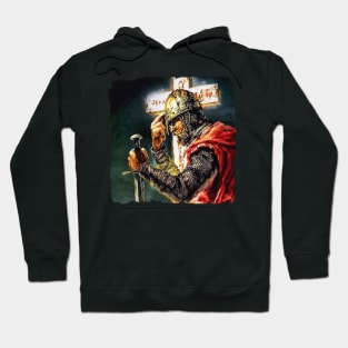 Crusader Painting Usyk Champion Hoodie